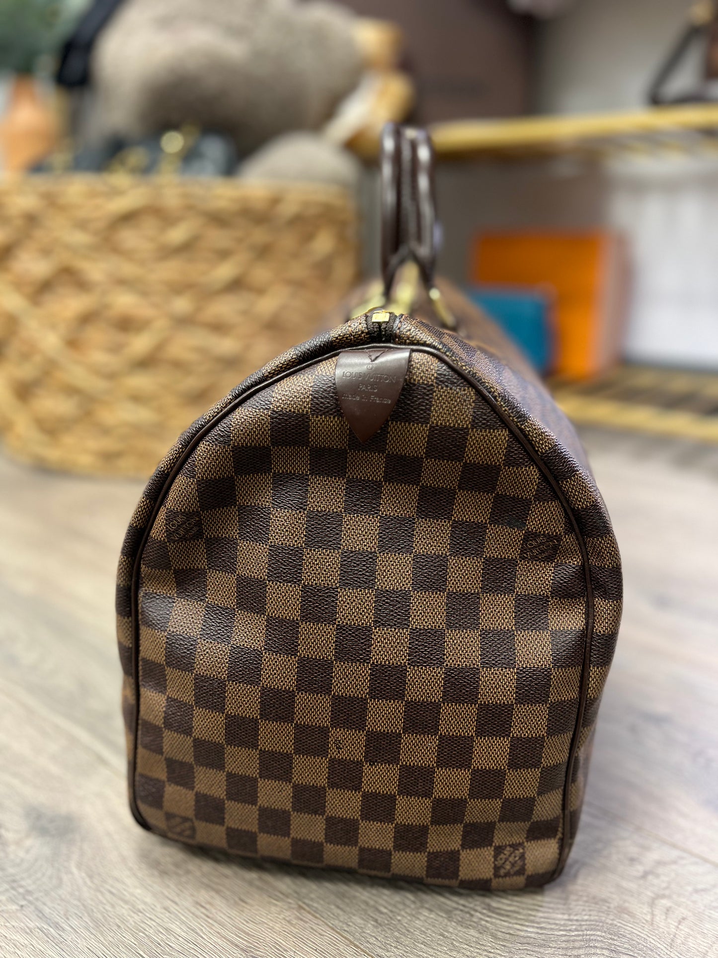 Louis Vuitton KEEPALL 50 Damier Ebene