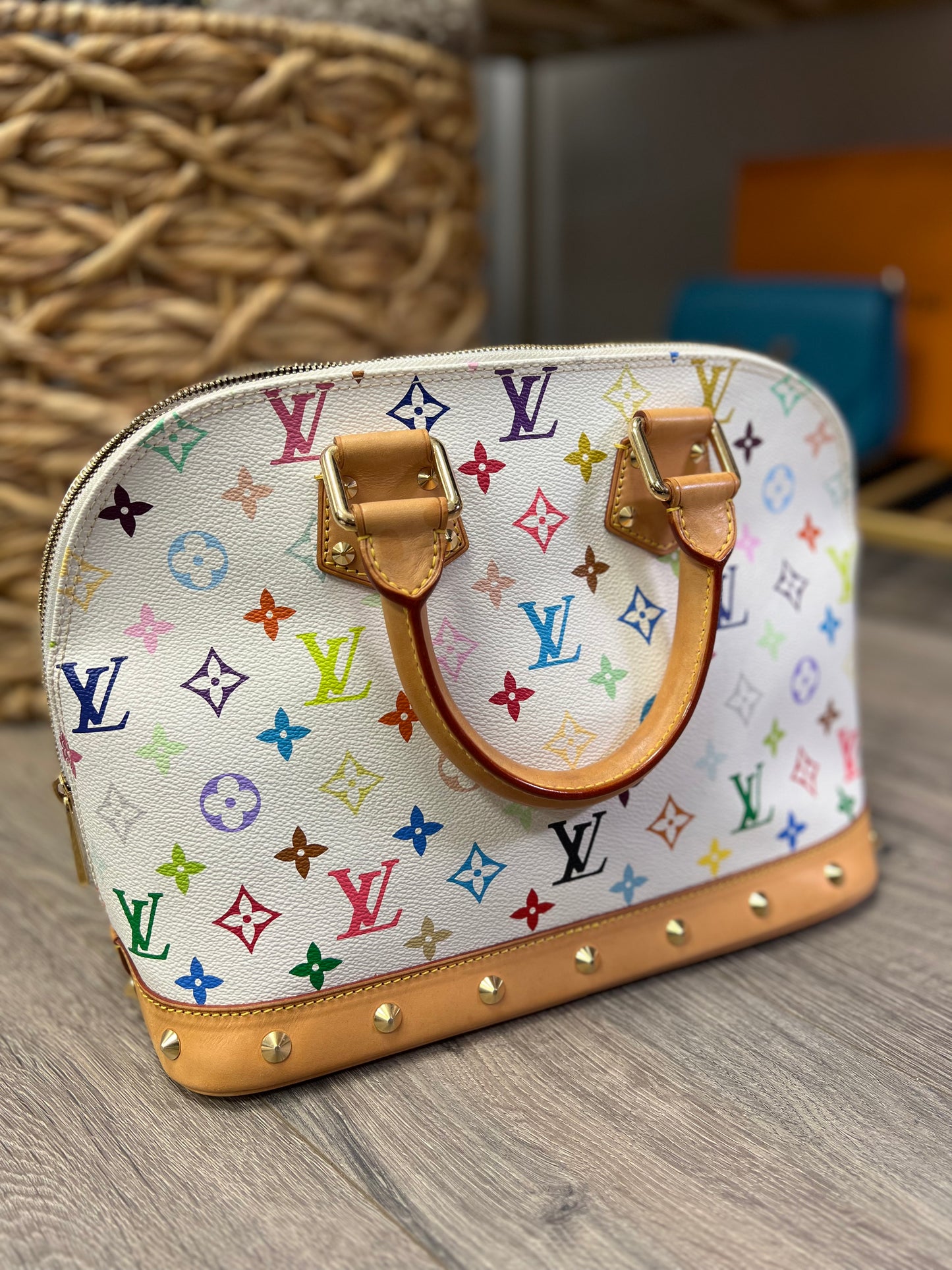 Louis Vuitton Alma Multicolor Murakami