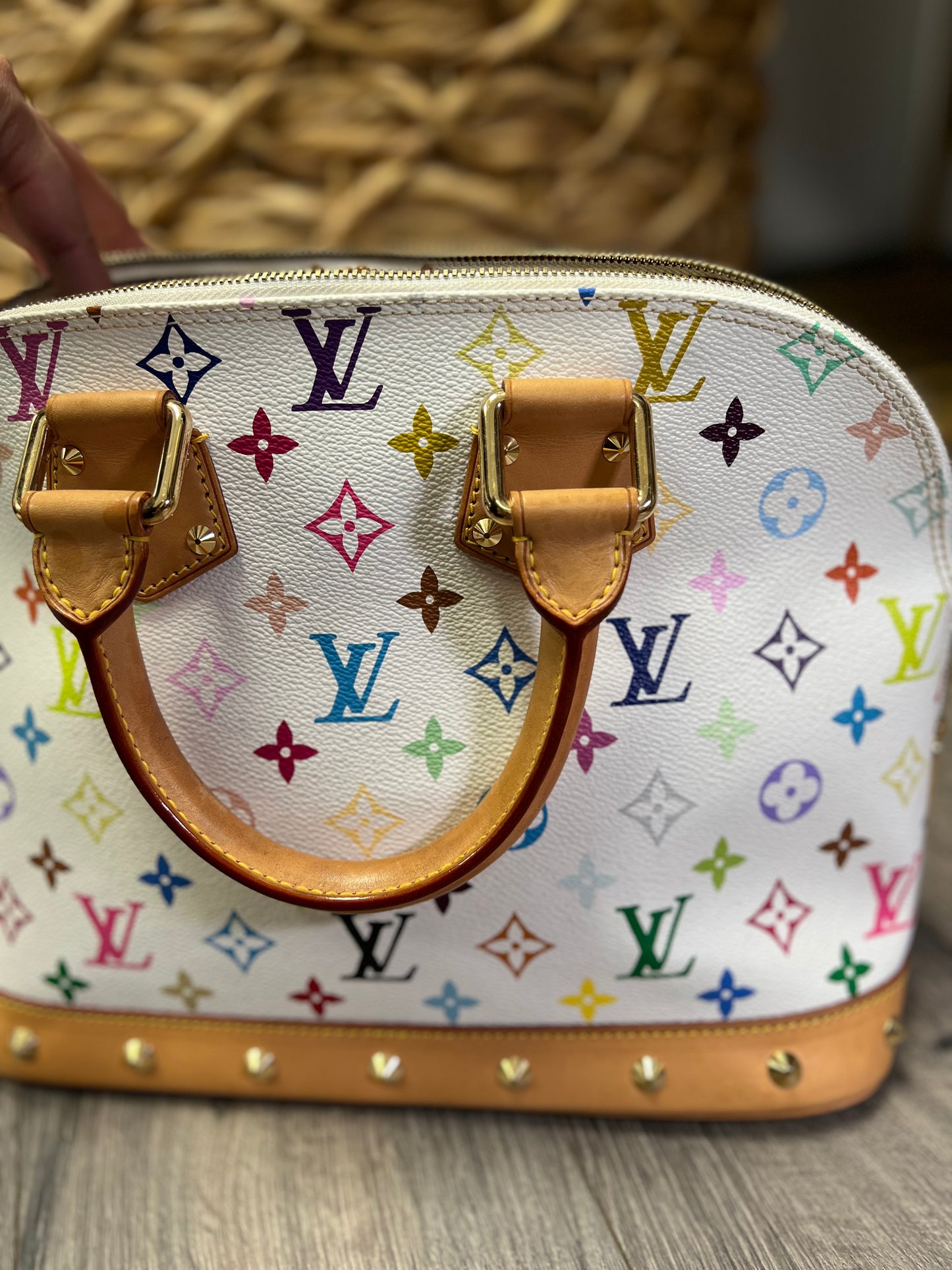 Louis Vuitton Alma Multicolor Murakami