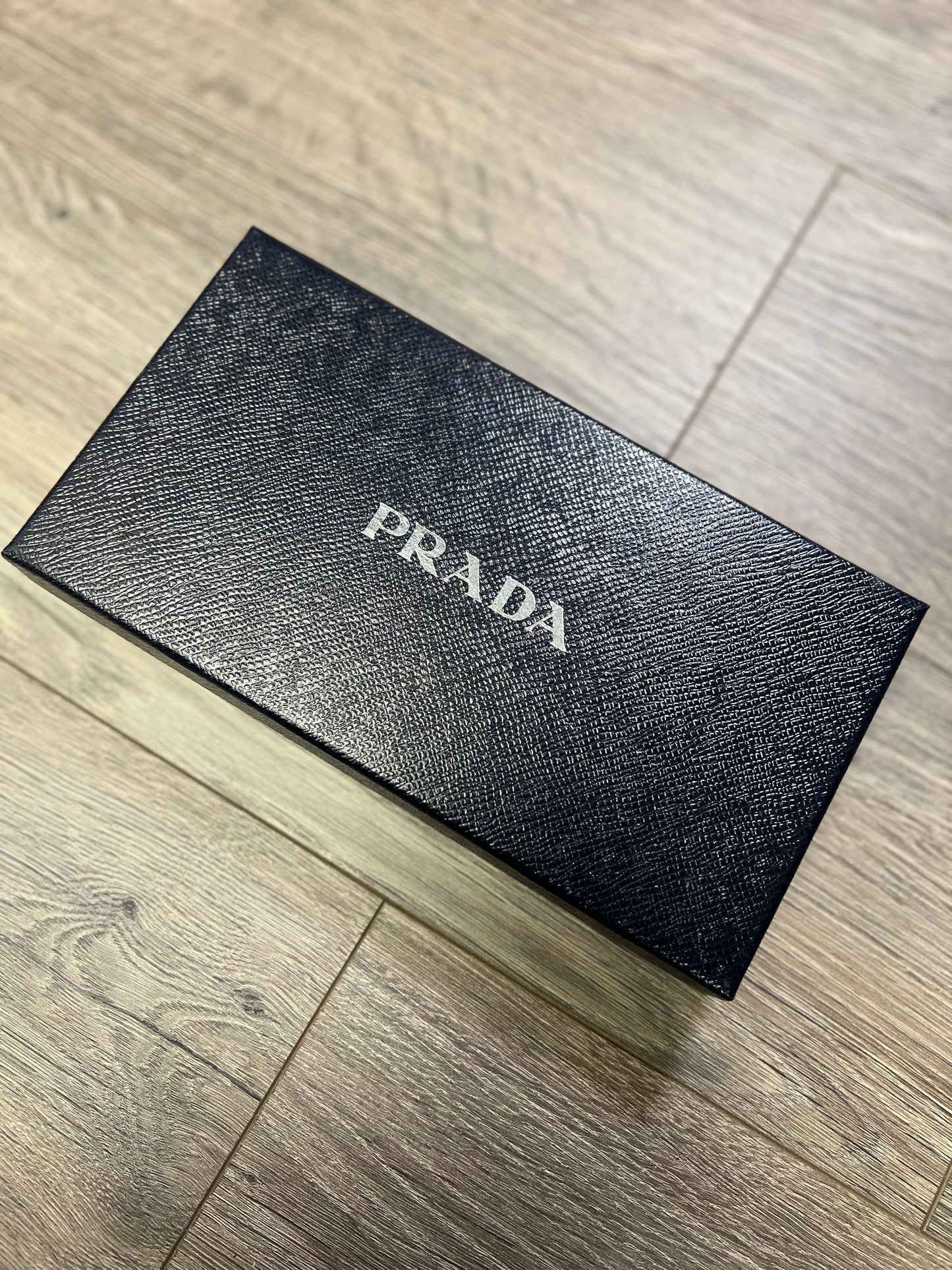 Prada Zip Wallet Saffiano Leather