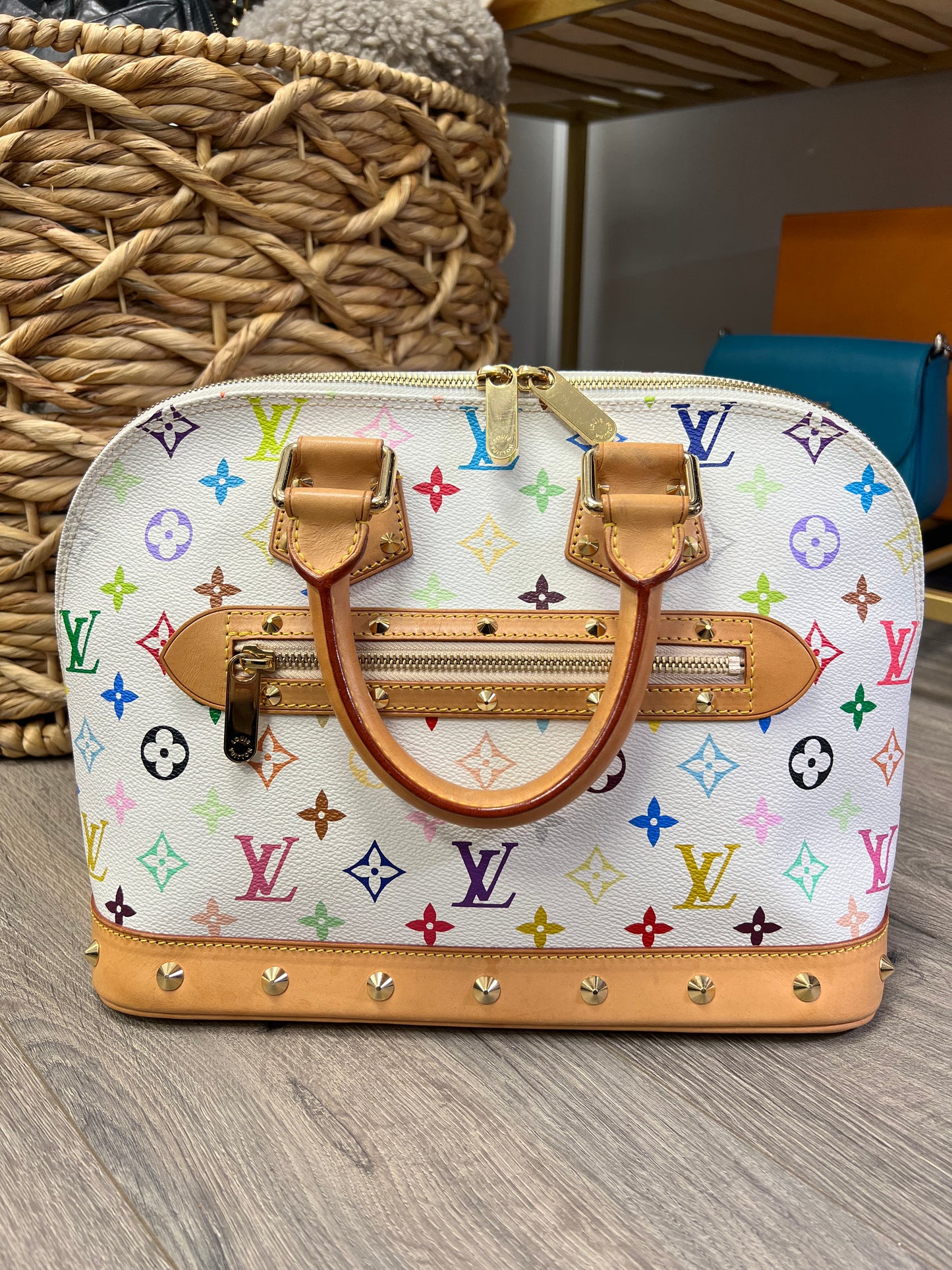 Louis Vuitton Alma Multicolor Murakami